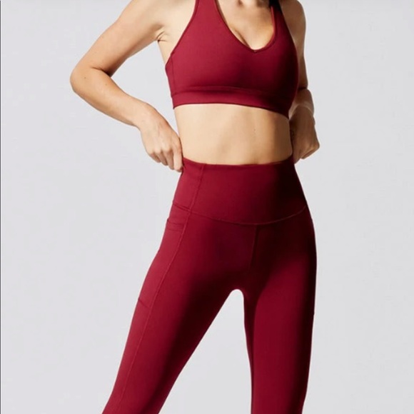 Carbon 38 Cloud Compression Ruby Red Action Sports Bra 2.0 - Picture 1 of 4